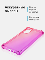 Чехол ROSCO для Xiaomi Mi 10T;Xiaomi Mi 10T Pro оптом (арт. XM-MI10T-HARD-TPU-PINK-PURPLE)