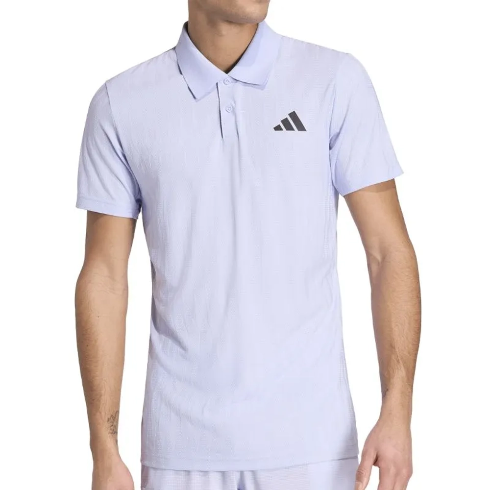 Мужское теннисное поло Adidas Climacool+ Airchill Freelift - violet tone