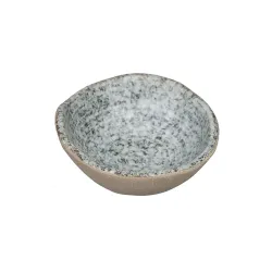 Соусник 45 мл 7,7*7,2 см h3,2 см овальный фарфор Stone Untouched Taiga P.L. Proff Cuisine [1]