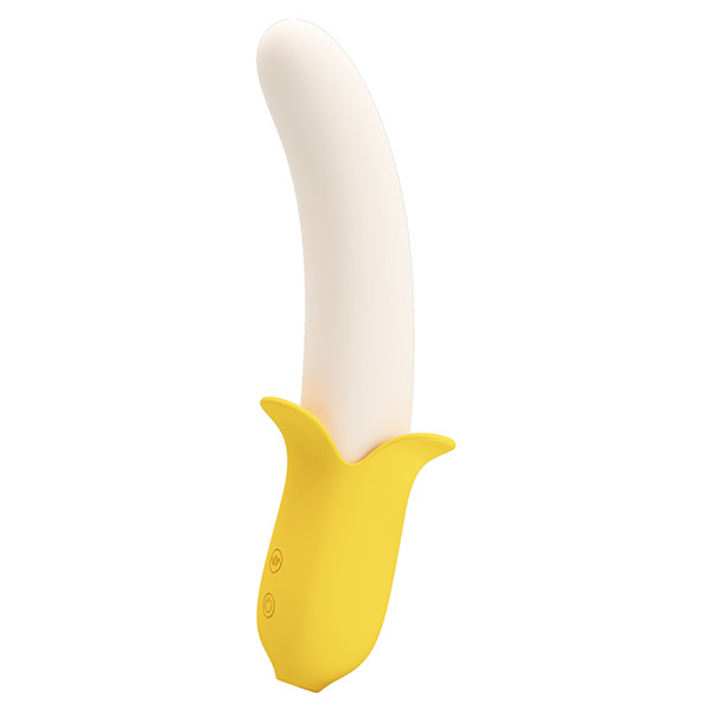 Силиконовый вибратор 19,5см Pretty Love Banana Geek BI-014957