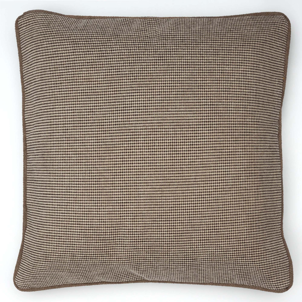 Подушка CUBEПодушка декоративная 45х45 клетка Textil Roig 45x45 Коричневый