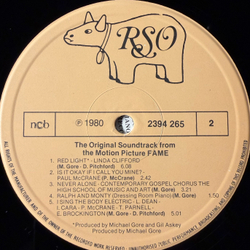 Виниловая пластинка Fame - Original Soundtrack From The Motion Picture LP