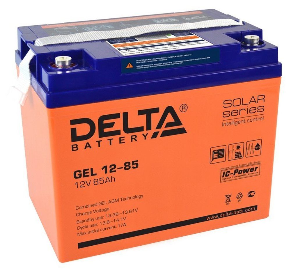 GEL 12-85 Delta Аккумулятор герметичный свинцово-кислотный