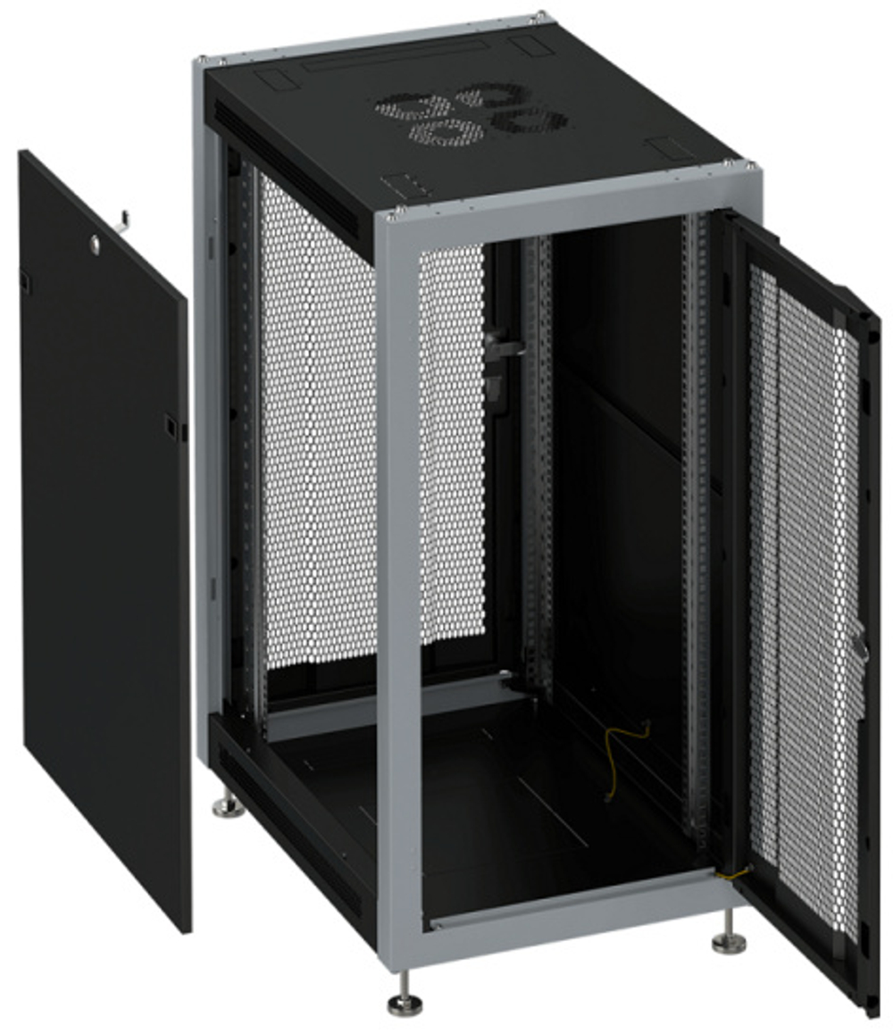Шкаф напольный 19", 27U SYSMATRIX SL 6027.933