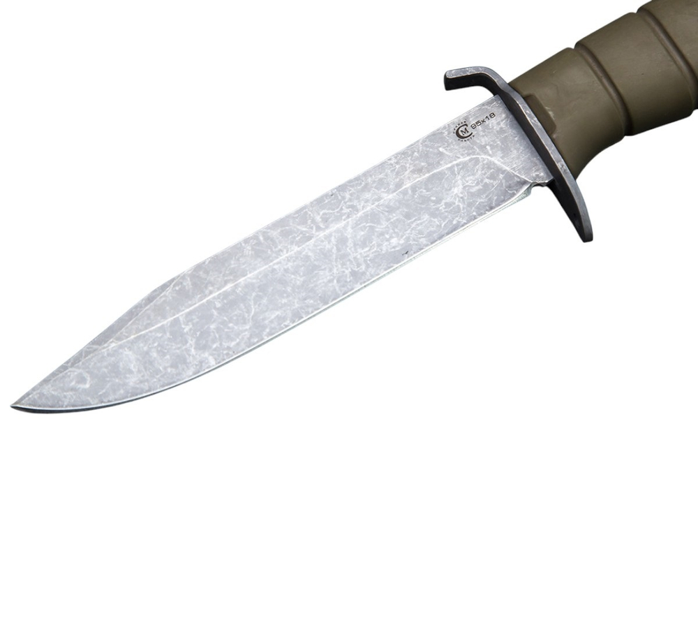 Нож кузница Семина  НР-43, ст.95х18 рук. Elastron, чехол пластик
