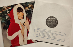 Винтажная виниловая пластинка LP Mireille Mathieu Мирей Матье Chante Noel (France 1979)