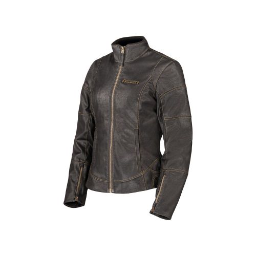 Купить Мотокуртка Кожаная Icon Tuscadero 3 Jacket / Женская / Черный