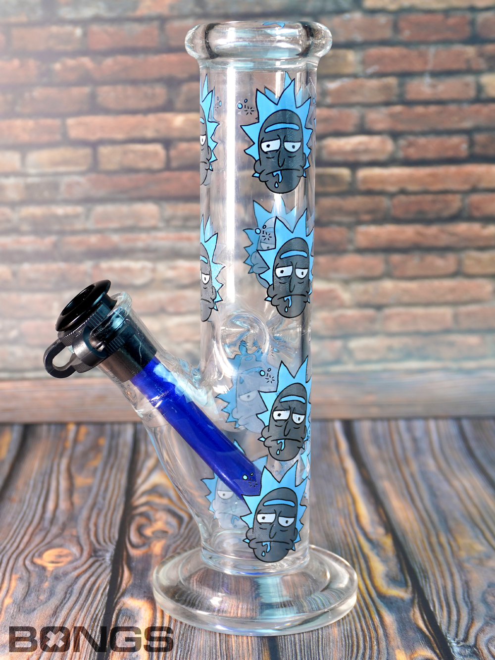 Бонг Mini Tube Rick and Morty Ice 20 СМ
