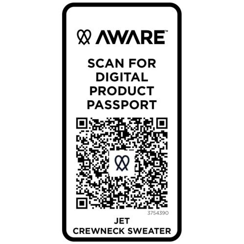 Tin унисекс Aware™ свитер с круглым вырезом из переработанных материалов плотностью 280 г/м²
