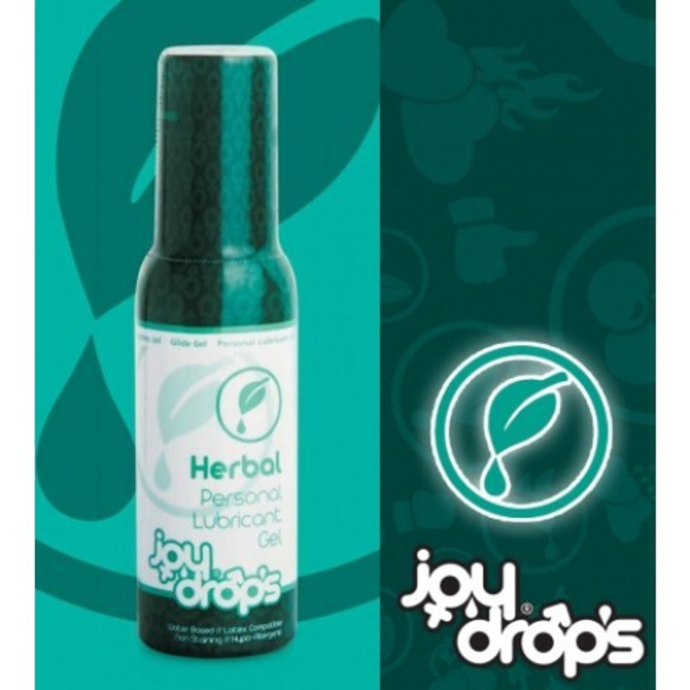 Смазка на водной основе JoyDrops Herbal, 100 мл