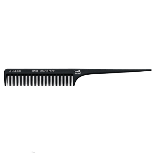 Расческа Jaguar A-Line Ionic 530 с пластиковым хвостиком (21см)