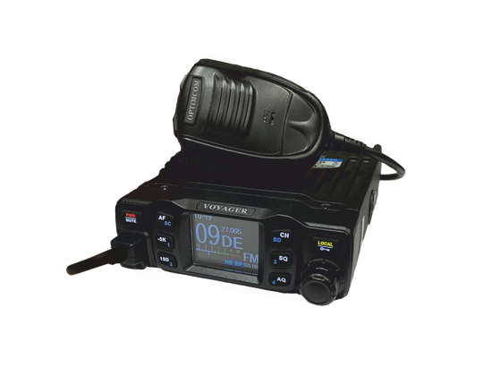 OPTIM–VOYAGER, 12/24V (зелёный), СВ радиостанция автомобильная 4Вт , 40 каналов