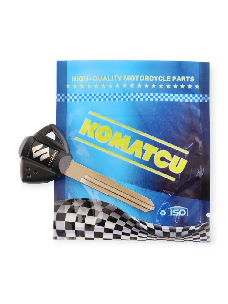 Ключ замка зажигания (заготовка) Suzuki (Черный) Ключ замка зажигания (заготовка) Suzuki (Черный)