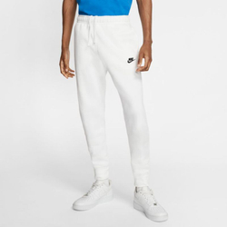 Мужские теннисные штаны Nike Sportswear Club Fleece M - белый