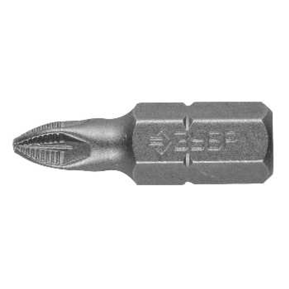 Биты кованые 25 мм PZ2 2 шт ЗУБР, 26003-2-25-2