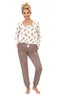 Reni long pyjamas Beige