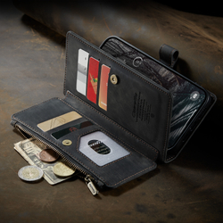 Многофункциональный чехол-кошелек CaseMe 3 in 1 Matte Wallet для iPhone 17 Pro