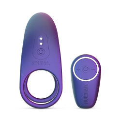 Hueman Infinity Ignite - Эрекционное виброкольцо с клиторальной подушечкой