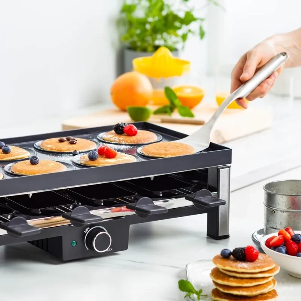 GreenPan Электрический гриль Bistro Gourmet двухсторонняя тарелка + раклетница EAN 4894871033337