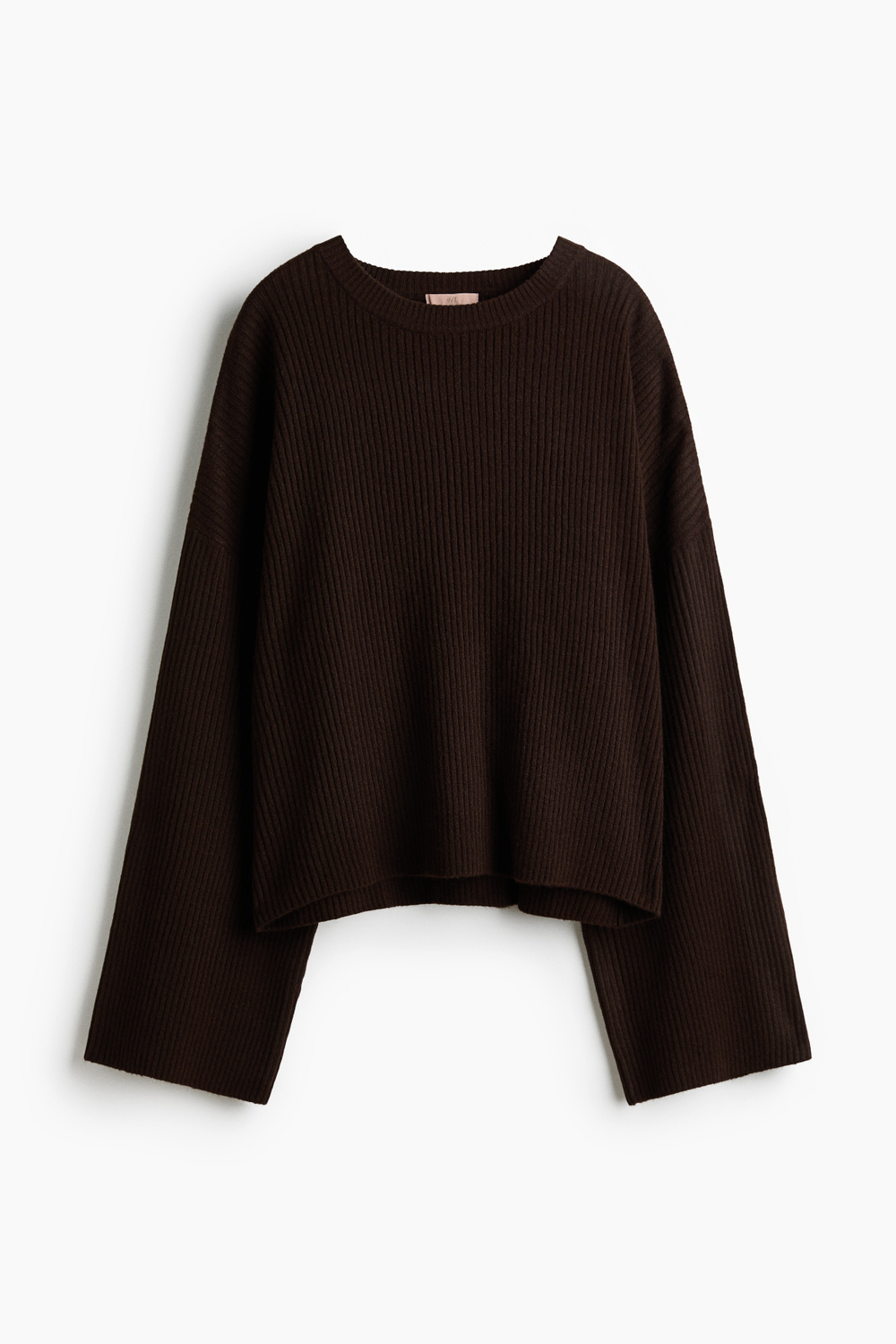 Джемпер вязки в резинку - H&M