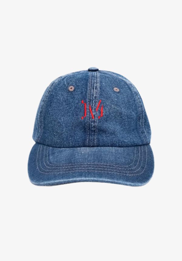 Кепка Script Denim синяя - фото 1