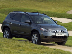 Порог левый Nissan Murano Z50 2002-2008 (1мм)