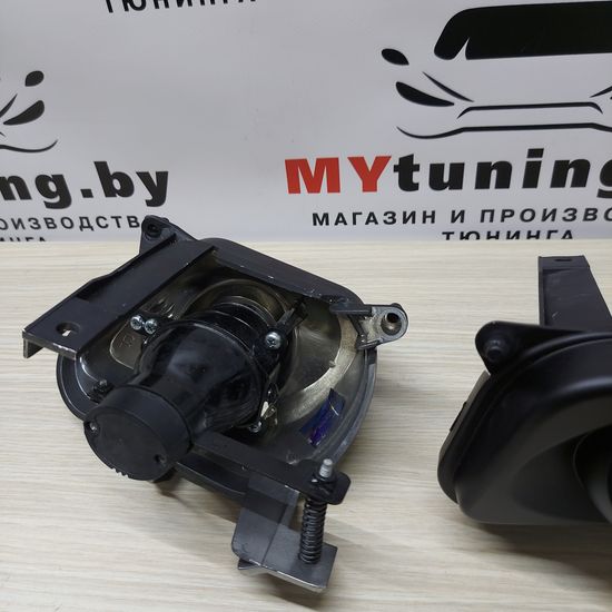 Противотуманные фары black для Mercedes E W210