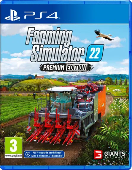 PS4 Farming Simulator 22 Premium Edition (Б/У, Русские субтитры, CUSA-40497)