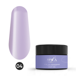 Гель для наращивания Fast Gel 04 SOLAlove, 15гр