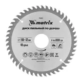 Пильный диск по дереву, 160 х 32 мм, 48 зубьев Matrix Professional — фото 1