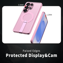 Прозрачный чехол Mesh Pro Magnetic Case для Samsung Galaxy S26 Ultra