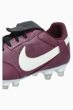Бутсы Nike Premier 3 FG - бордовый
