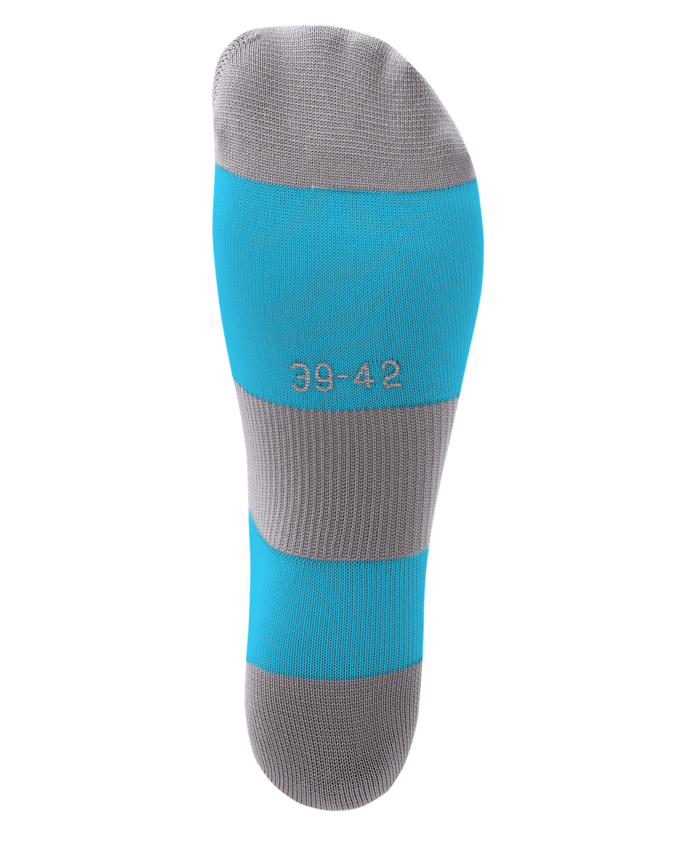 Гетры футбольные CAMP BASIC SOCKS, бирюзовый/серый
