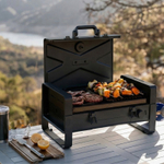 Газовый гриль портативный Karbo Grill X1 Black + сумка