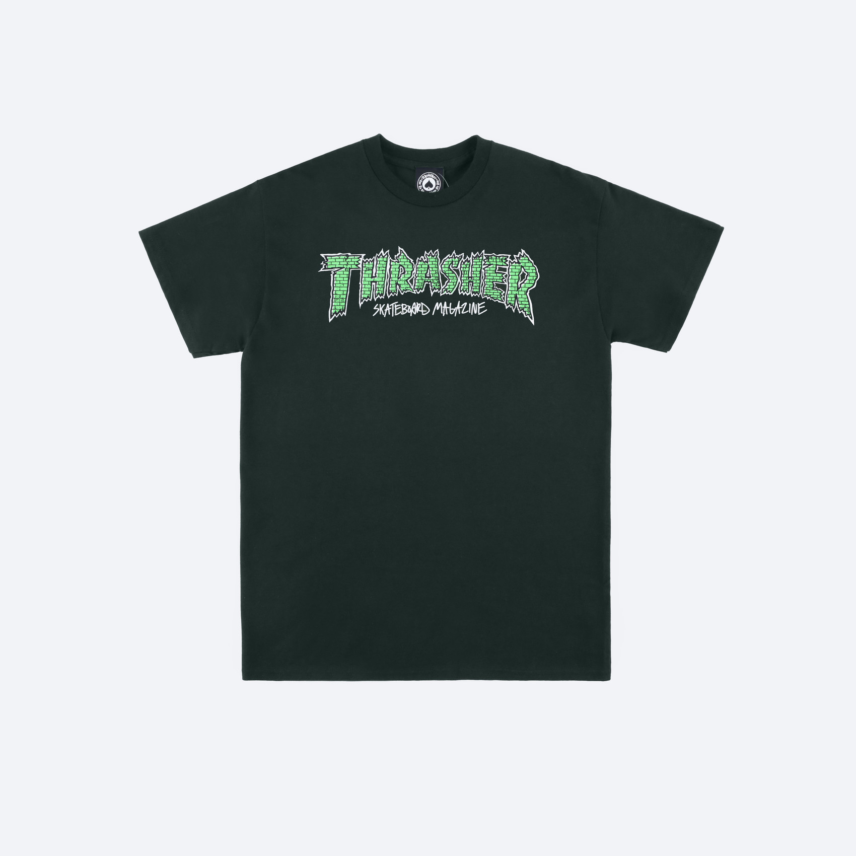 Футболка Thrasher Brick T-Shirt (forest green) артикул: - купить в магазине Дайс