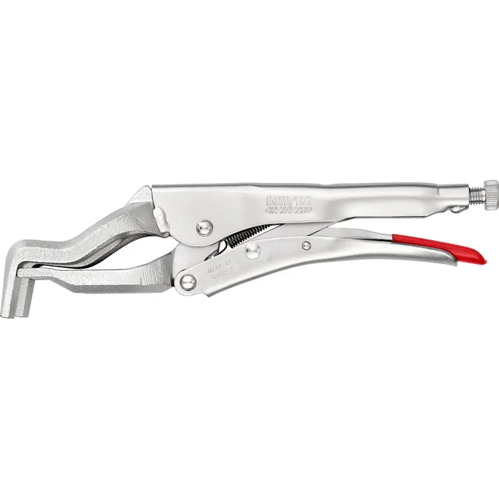 Клещи зажимные сварочные никелирование 280 мм Knipex 42 24 280