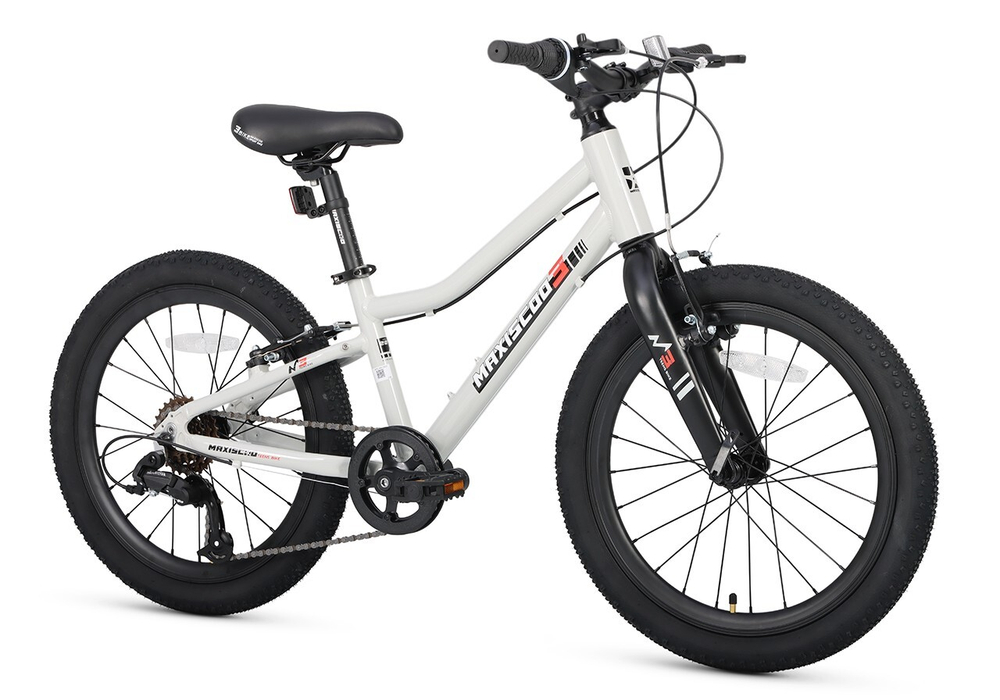 Велосипед 20'' Maxiscoo 3BIKE  L Серый (2025)