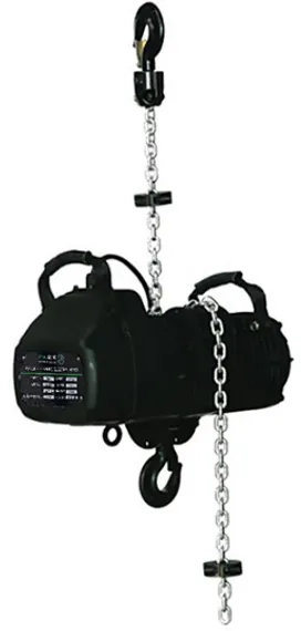 SHOWLIGHT MA-0.5T 16M - Таль эл. цепная DC в кофре, г/п 500 кг, скорость 2м/мин., двойной тормоз, це