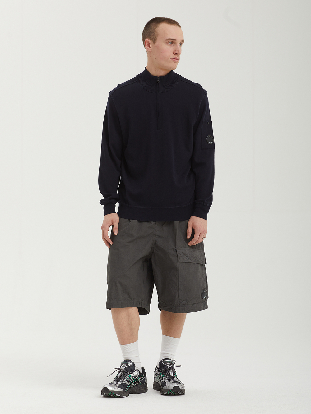 Мужской Свитер (Half-zip) Cotton Sea Island Lens