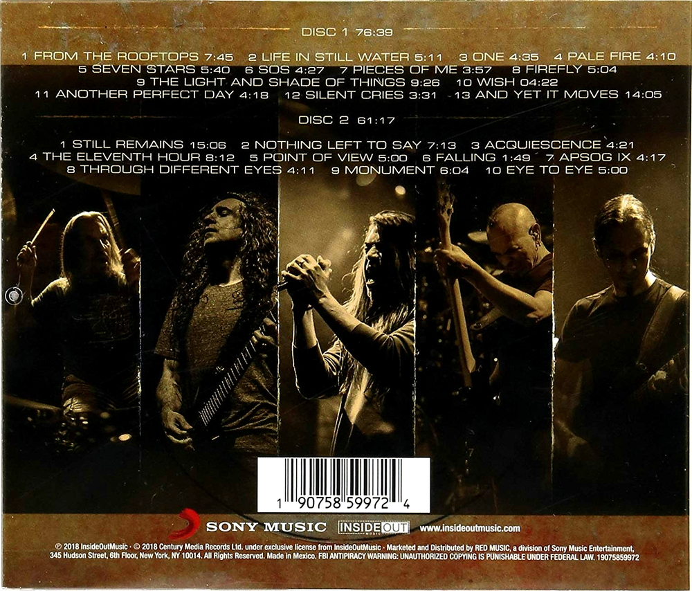 Fates Warning / Live Over Europe (2CD)