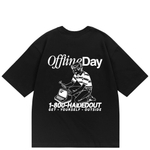 Футболка HAIDED OFFLINE DAY Черный