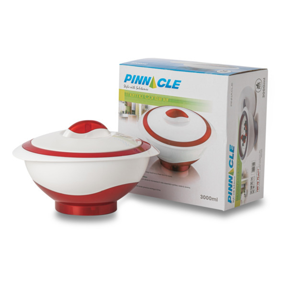 Термокастрюля 3л Pinnacle красная