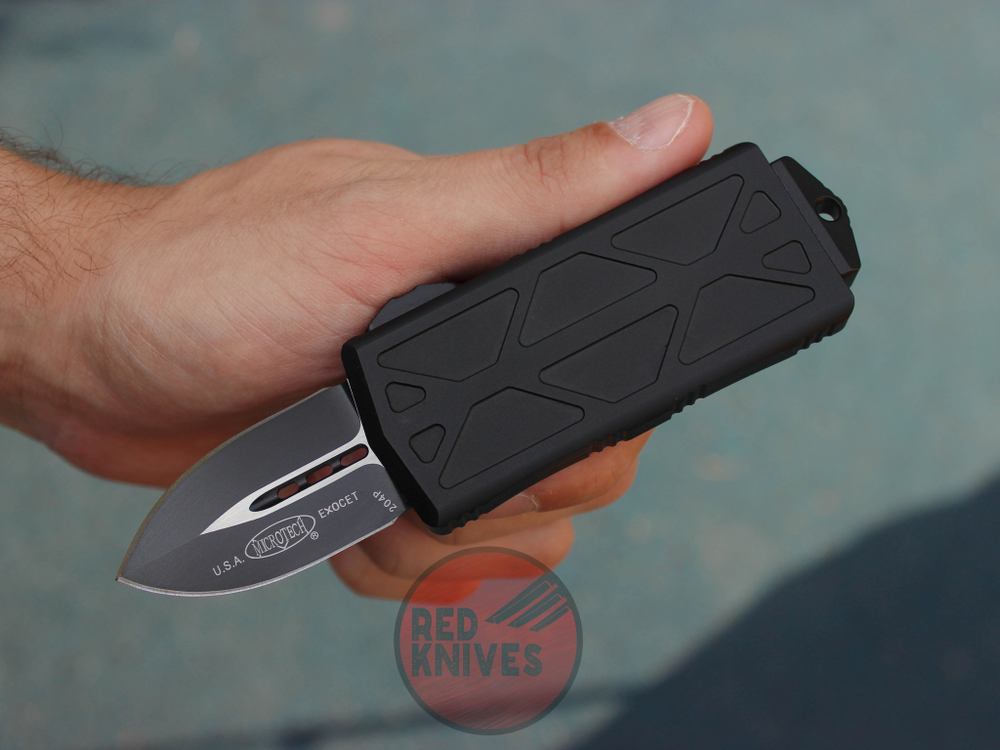 Нож Microtech Exocet BLK 157-1T