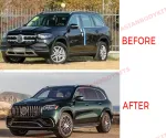 Обвес для MERCEDES BENZ GLS X167 GLS63 AMG 2020+ АМГ Мерседес Бенц ГЛС
