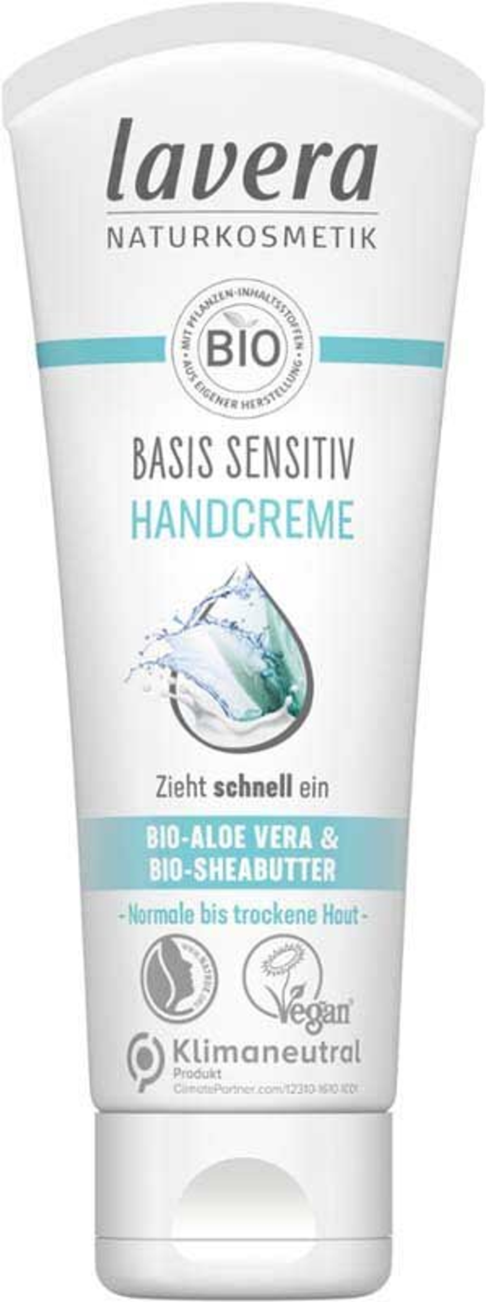 Крем для рук Basis Sensitive Lavera Naturkosmetik, 75 мл