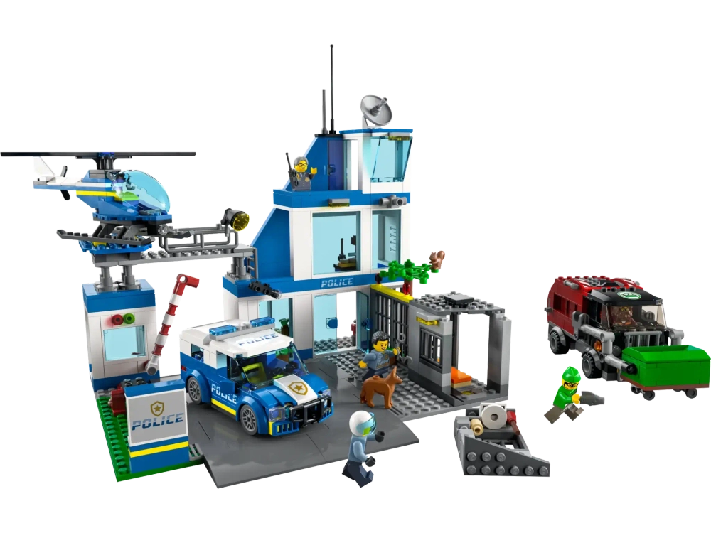 Конструктор LEGO City 60316 Полицейский участок города