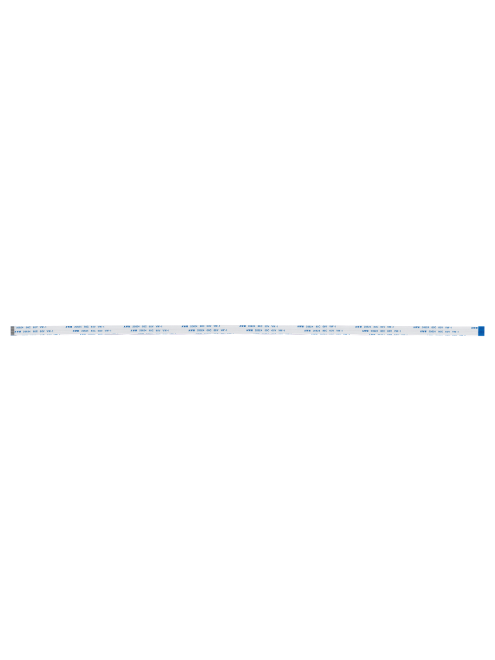 Шлейф 15 pin, 20 см, шаг 0.5 мм FFC, обратный Б
