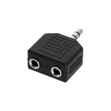Adam Hall K4AYMF3MM3 - y-образный адаптер 2 x TRS (jack) stereo 3.5 mm (F) - TRS (jack) stereo 3.5 m