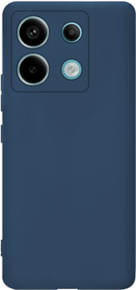 Мягкий Soft Touch чехол из силикона для XIAOMI REDMI NOTE 13 PRO 5G / POCO X6 (не PRO!) с бархатной подкладкой