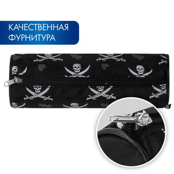 Penal \ Pencil case\ Пенал-косметичка BRAUBERG, 20x7x7 см, 223273